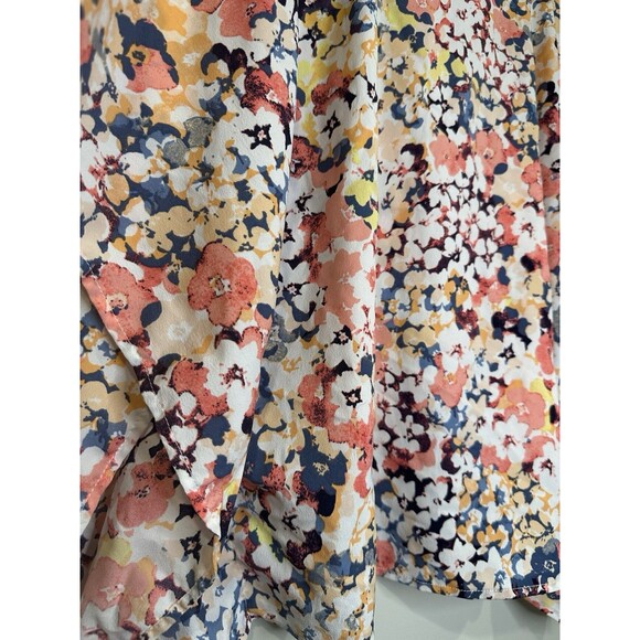 Drapers and Damons Dolman Blouse Women’s Size Large whimiscal floral - Picture 4 of 6